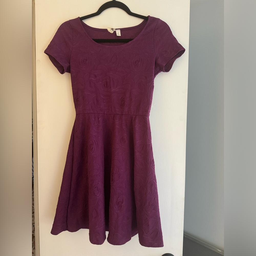 Francesca’s Purple Dress